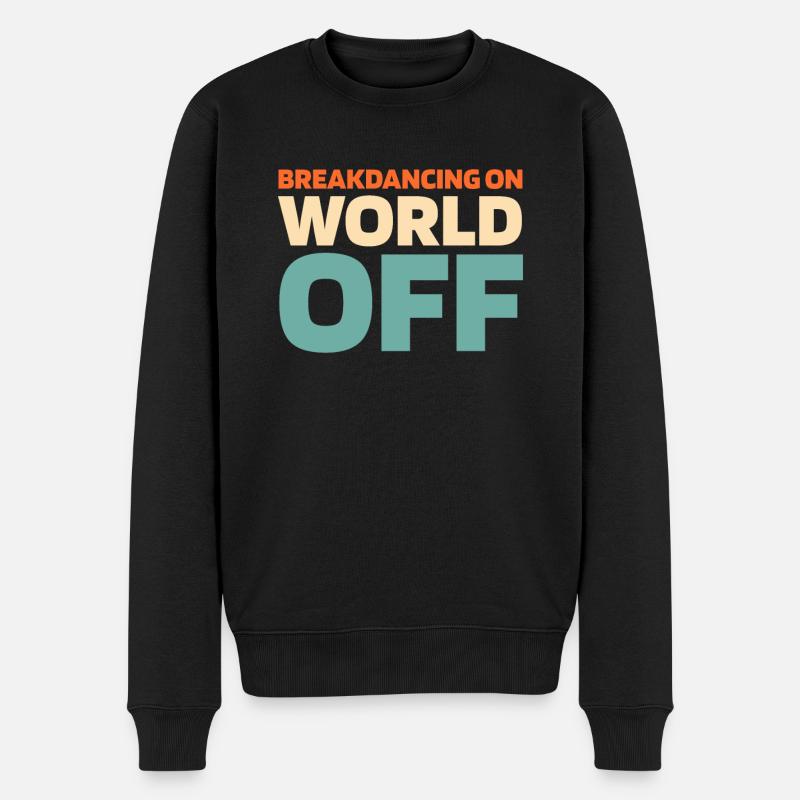 Breakdance Breakdancer Breakdancing - Pull Premium bio Homme - noir