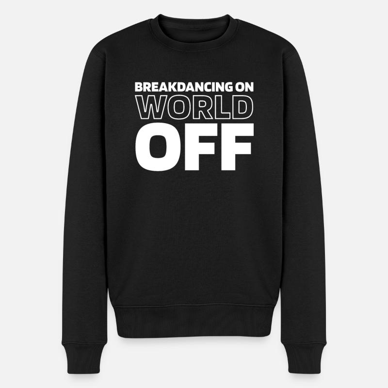 Breakdance Breakdancer Breakdancing - Men's Premium Organic Jumper - black