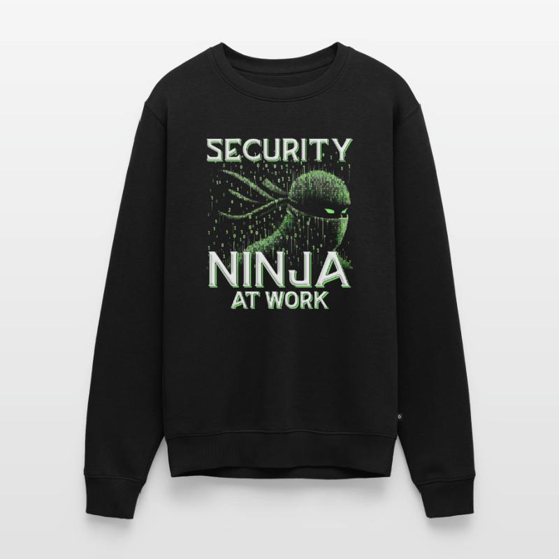 Penetrationstester Security Ninja at work Männer Premium Bio Pullover