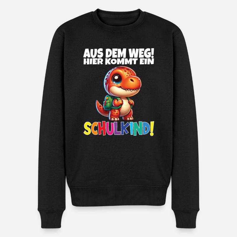 Écolier 2024 entrant à l'école - Pull Premium bio Homme - noir