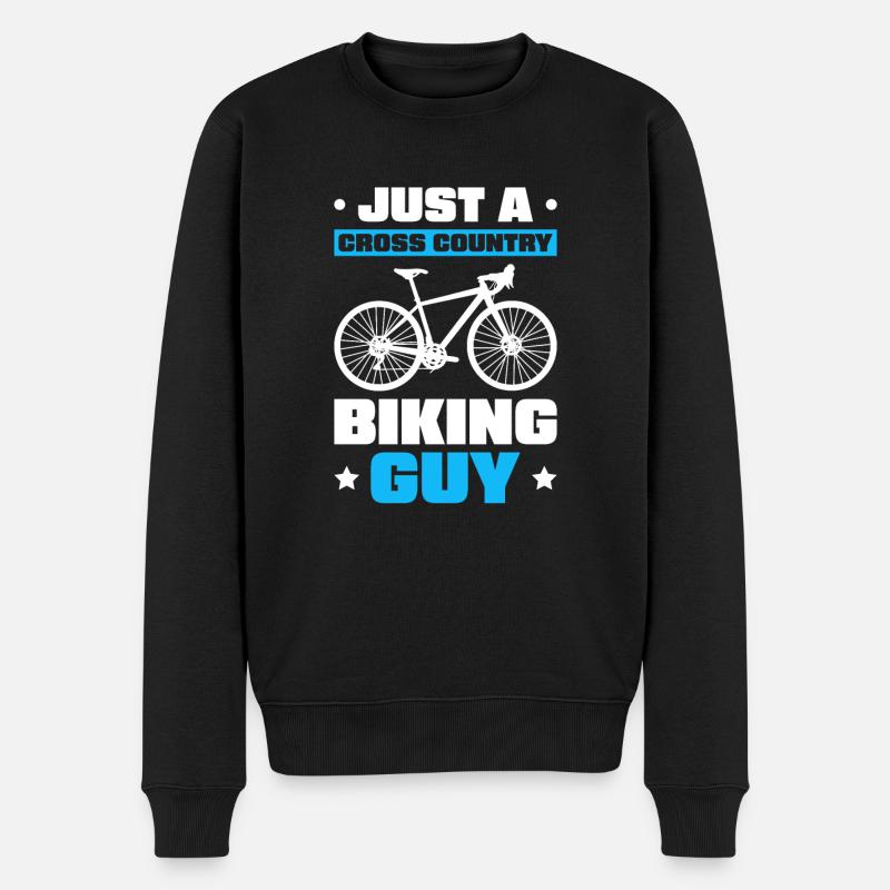 VTT cross-country - Pull Premium bio Homme - noir