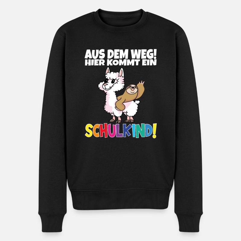 Écolier 2024 entrant à l'école - Pull Premium bio Homme - noir