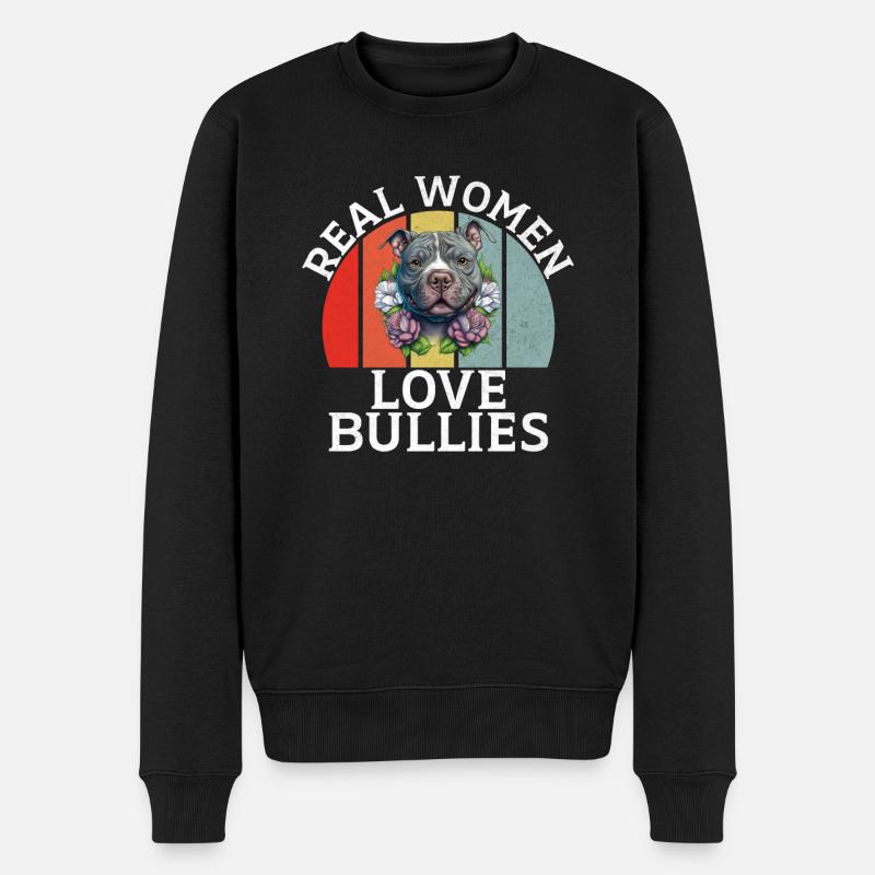 Cadeaux American Bully - Pull Premium bio Homme - noir