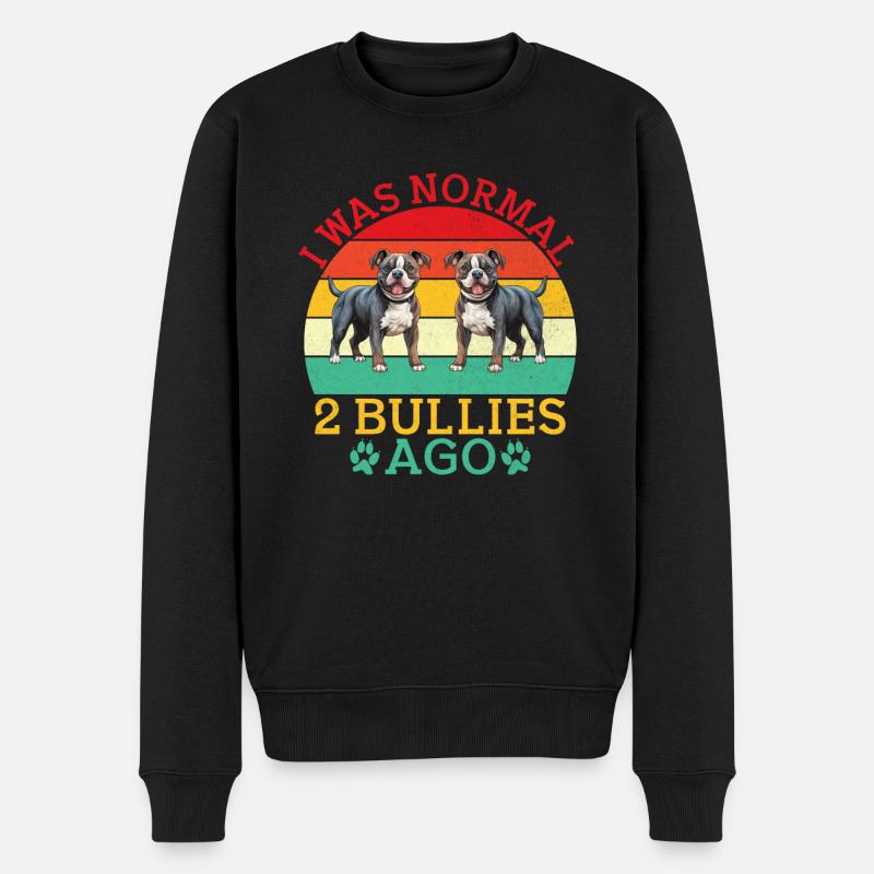 Cadeaux American Bully - Pull Premium bio Homme - noir