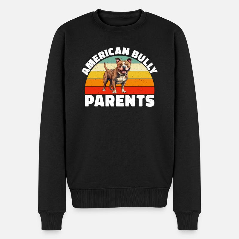 Cadeaux American Bully - Pull Premium bio Homme - noir