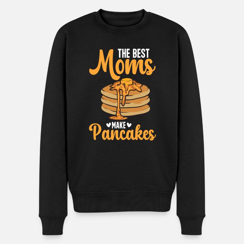 Crêpes Petit-déjeuner Crêpes - Pull Premium bio Homme - noir