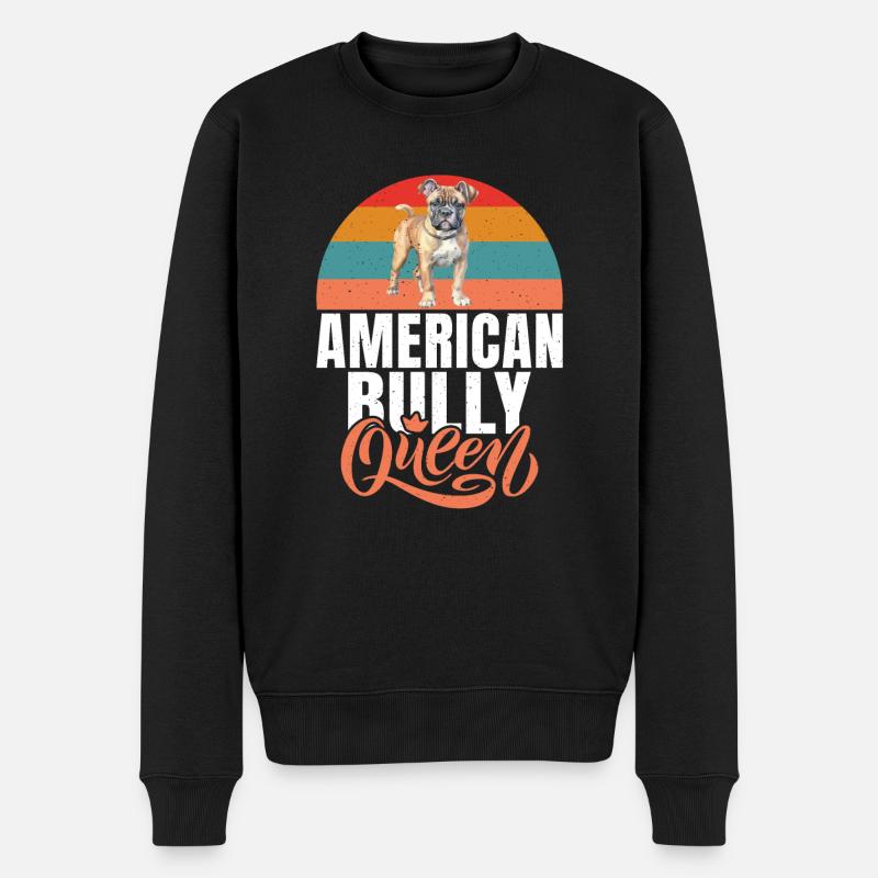 American Bully Gifts - Männer Premium Bio Pullover - Schwarz