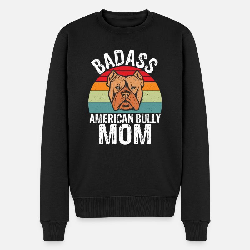 Cadeaux American Bully - Pull Premium bio Homme - noir