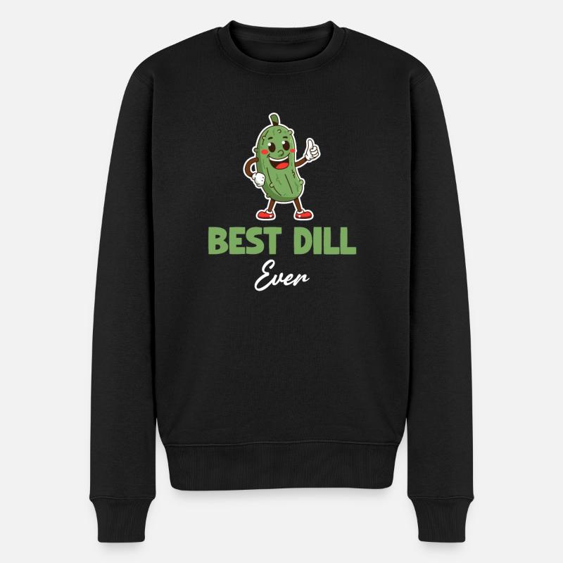 Meilleur aneth de tous les temps, mariné, - Pull Premium bio Homme - noir