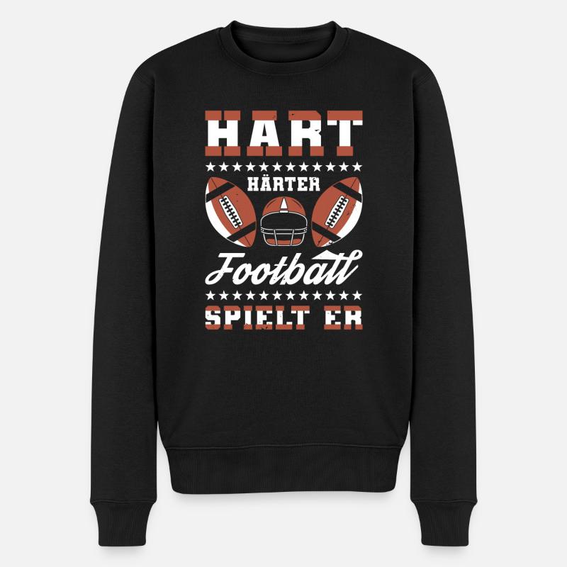 Football américain - Pull Premium bio Homme - noir