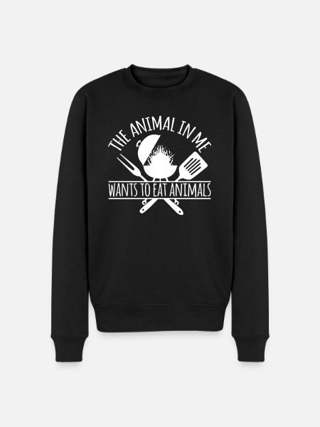 Grilling Grill Kettle Grill Barbecue - Men's Premium Organic Jumper - black