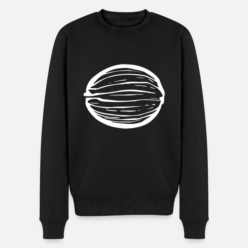 Nussbaum - Männer Premium Bio Pullover - Schwarz