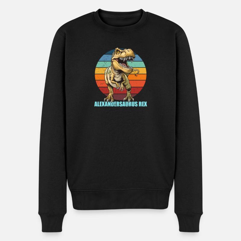 Alexandersaurus Rex Tyrannosaurus Rex - Pull Premium bio Homme - noir