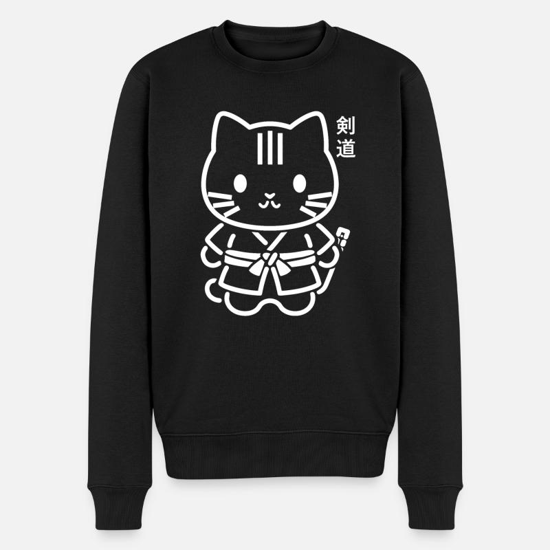 KENDO - Pull Premium bio Homme - noir