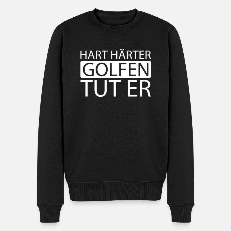 Golf Golfeur Golf - Pull Premium bio Homme - noir