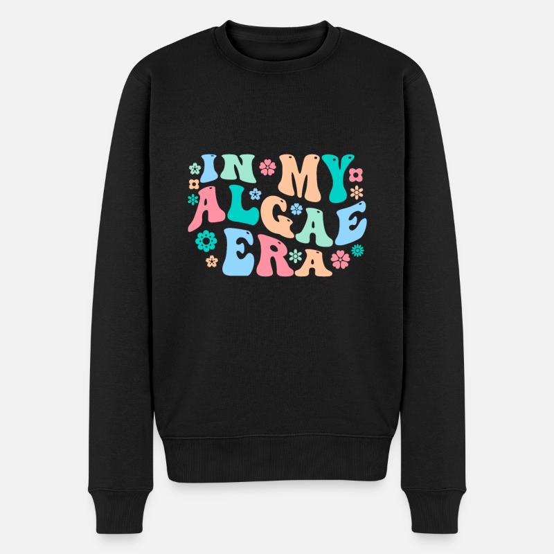 Algues - Pull Premium bio Homme - noir