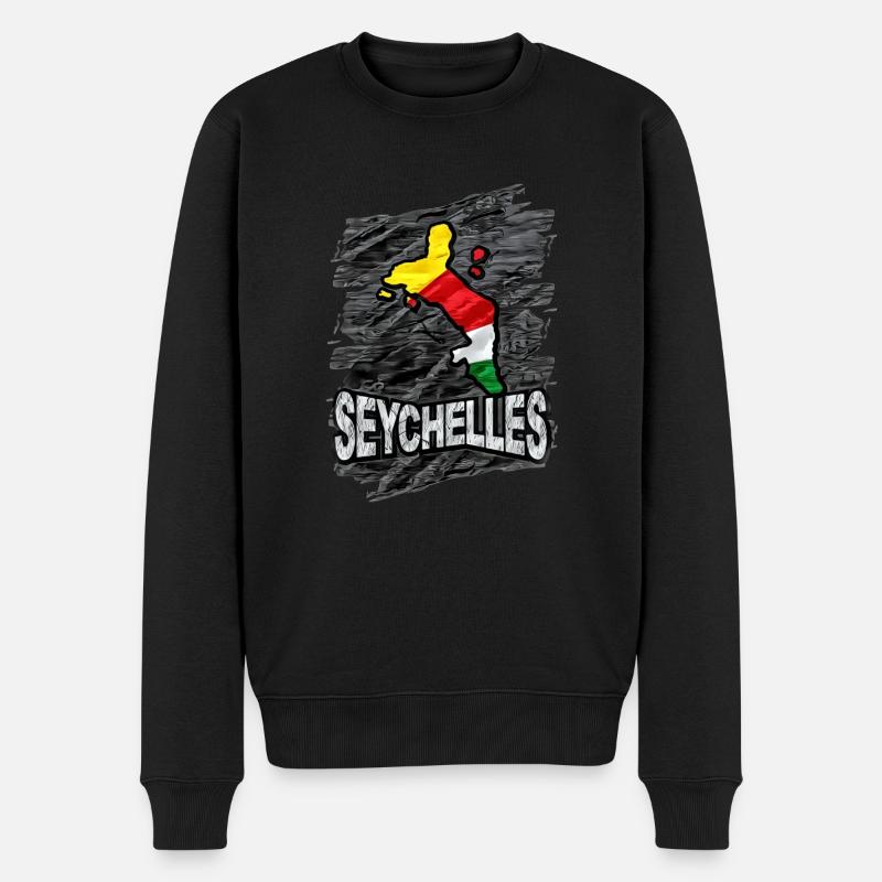 Seychelles - Pull Premium bio Homme - noir