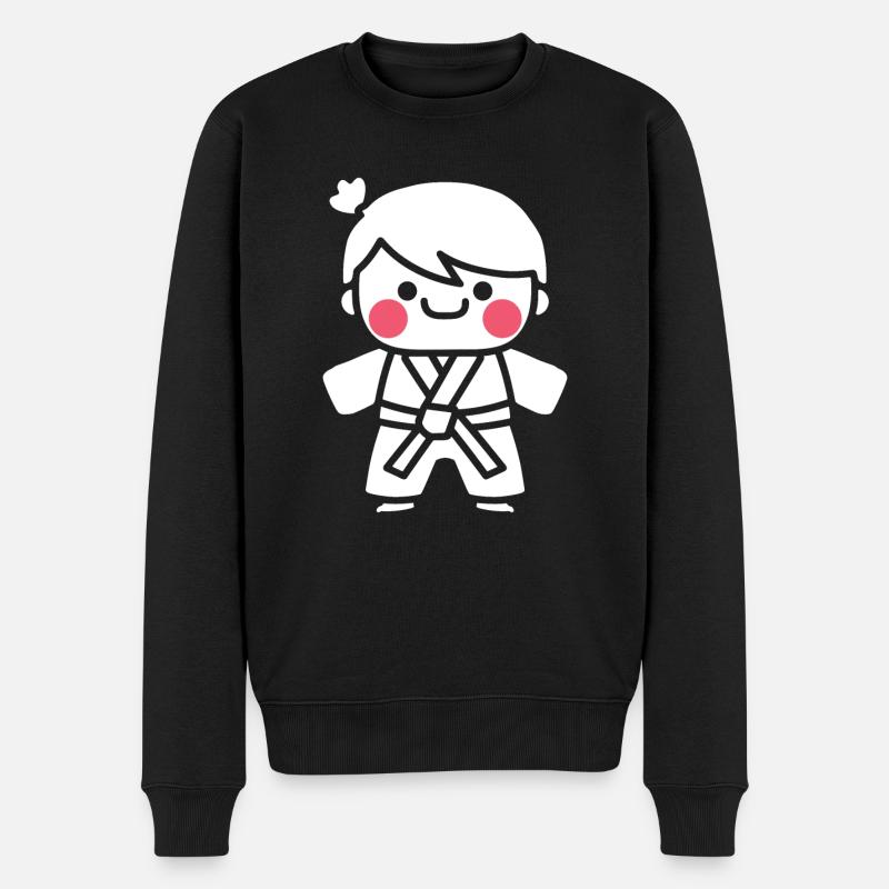 Jiu Jitsu - Pull Premium bio Homme - noir