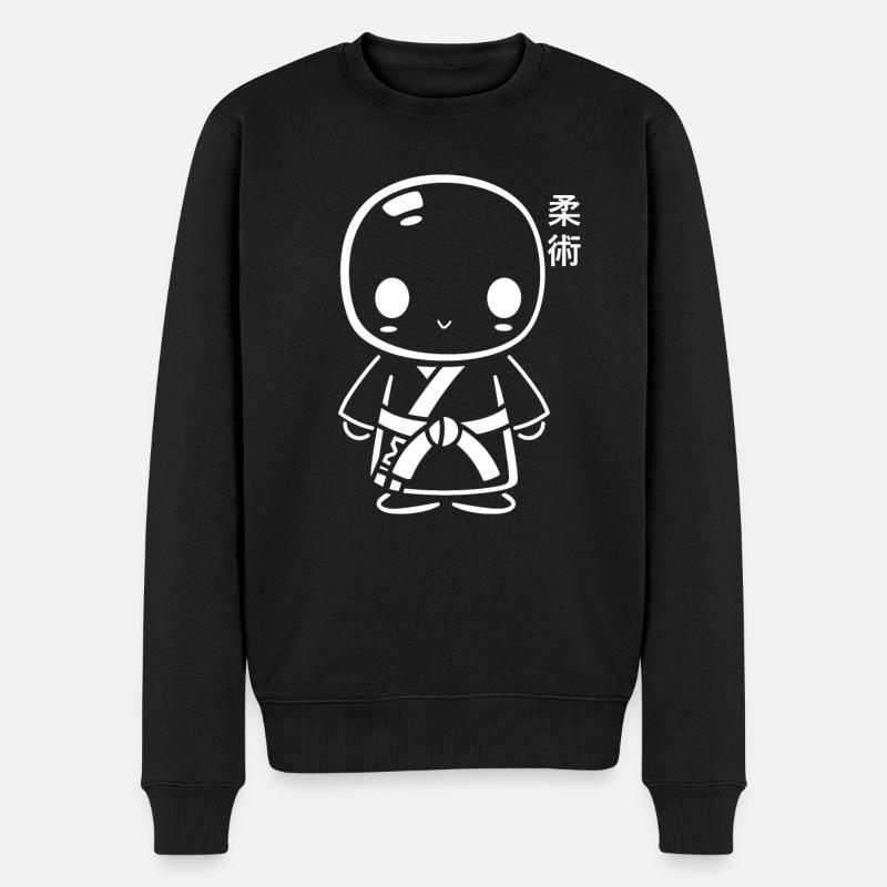 Jiu Jitsu - Pull Premium bio Homme - noir
