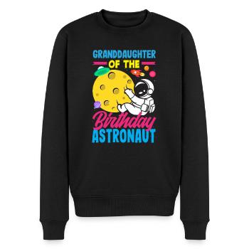 Kindergeburtstag Astronaut Familienmitglieder - Männer Premium Bio Pullover - Schwarz - Vorne - Nico (187cm)