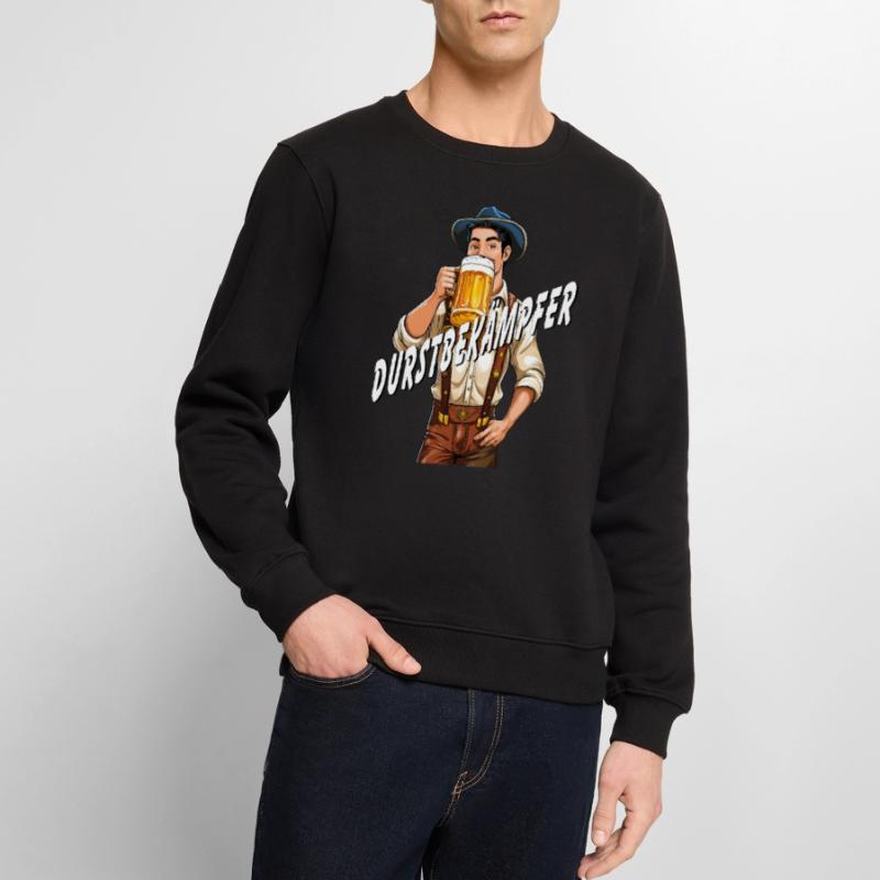 MANN Bier DURSTBEKÄMPFER Männer Premium Bio Pullover