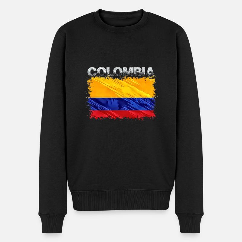 Colombie - Pull Premium bio Homme - noir