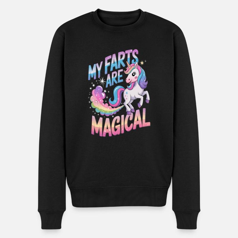 My Farts Are Magical 3 - Männer Premium Bio Pullover - Schwarz