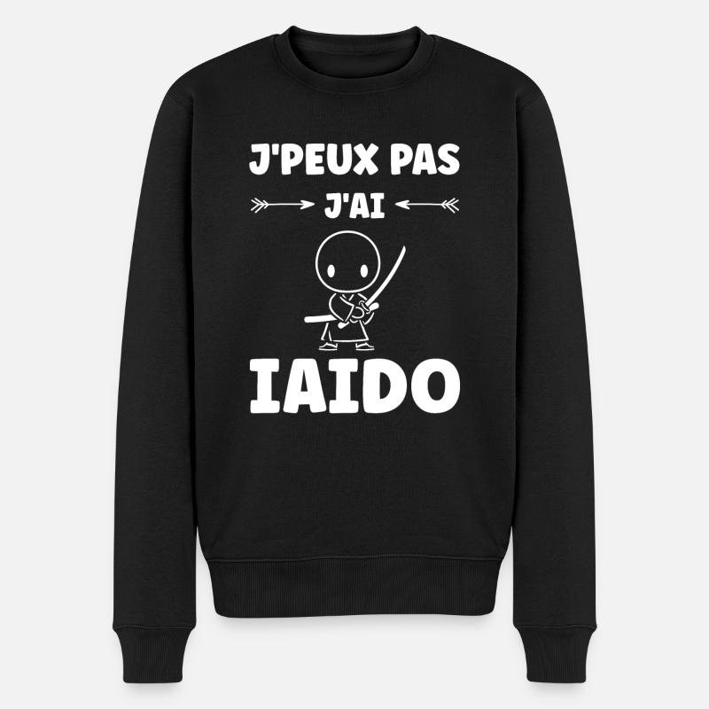 iaido - Pull Premium bio Homme - noir