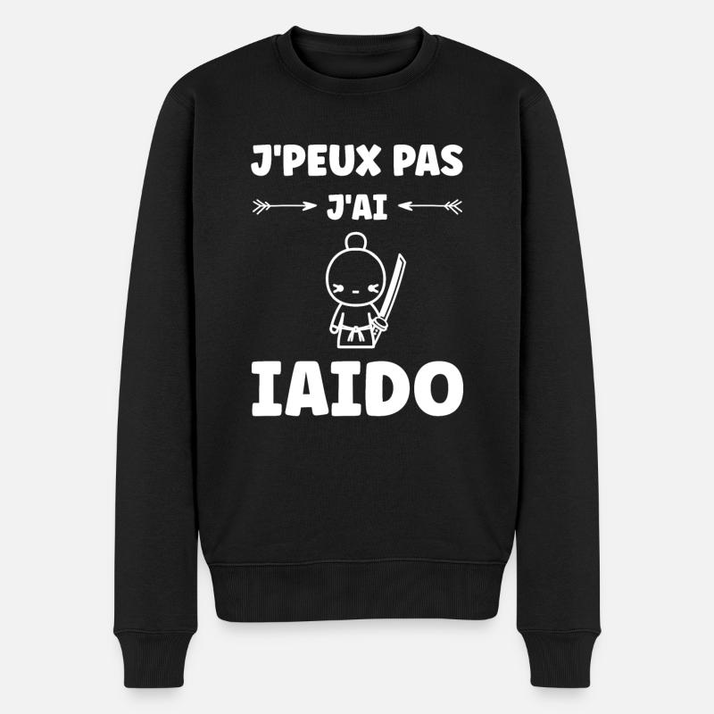 iaido - Pull Premium bio Homme - noir