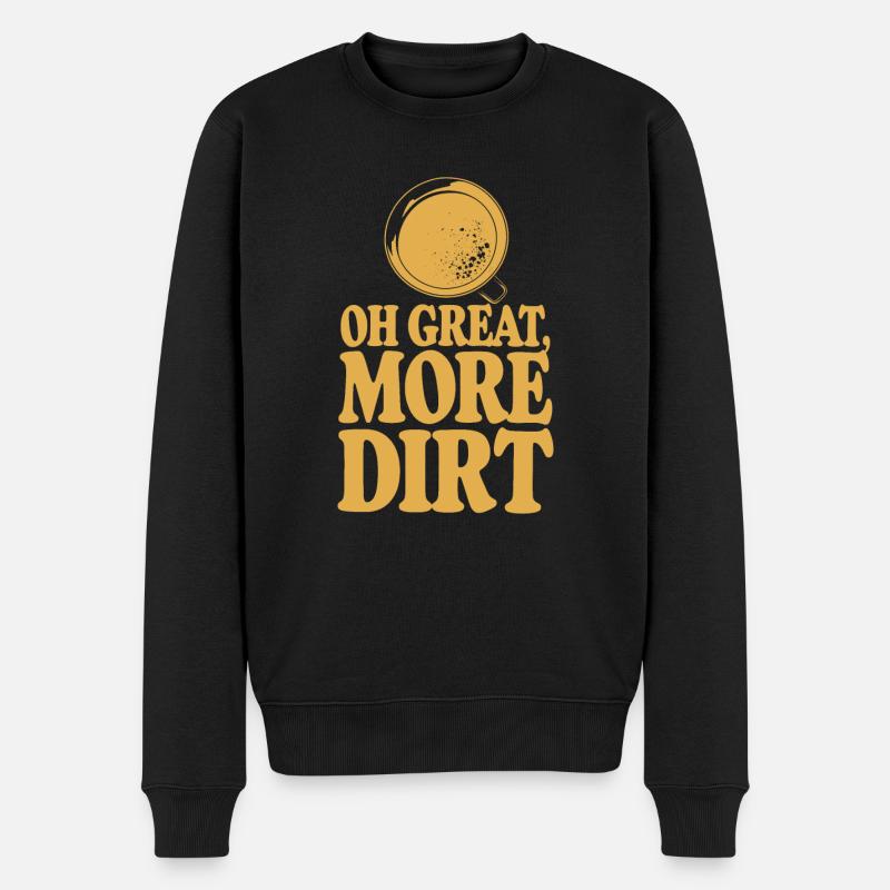 Goldrausch Abenteuer Goldsucher Schatzsuche - Männer Premium Bio Pullover - Schwarz