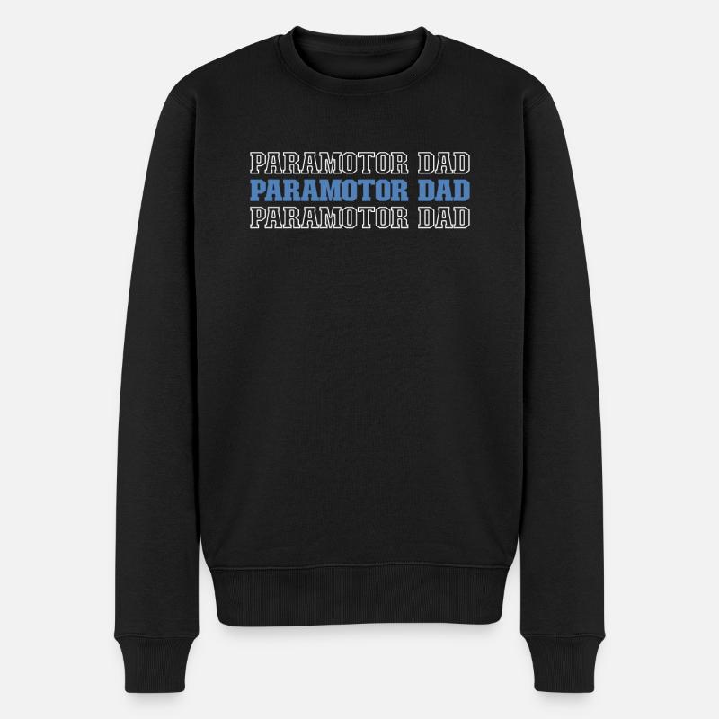 Paramoteur parapente - Pull Premium bio Homme - noir