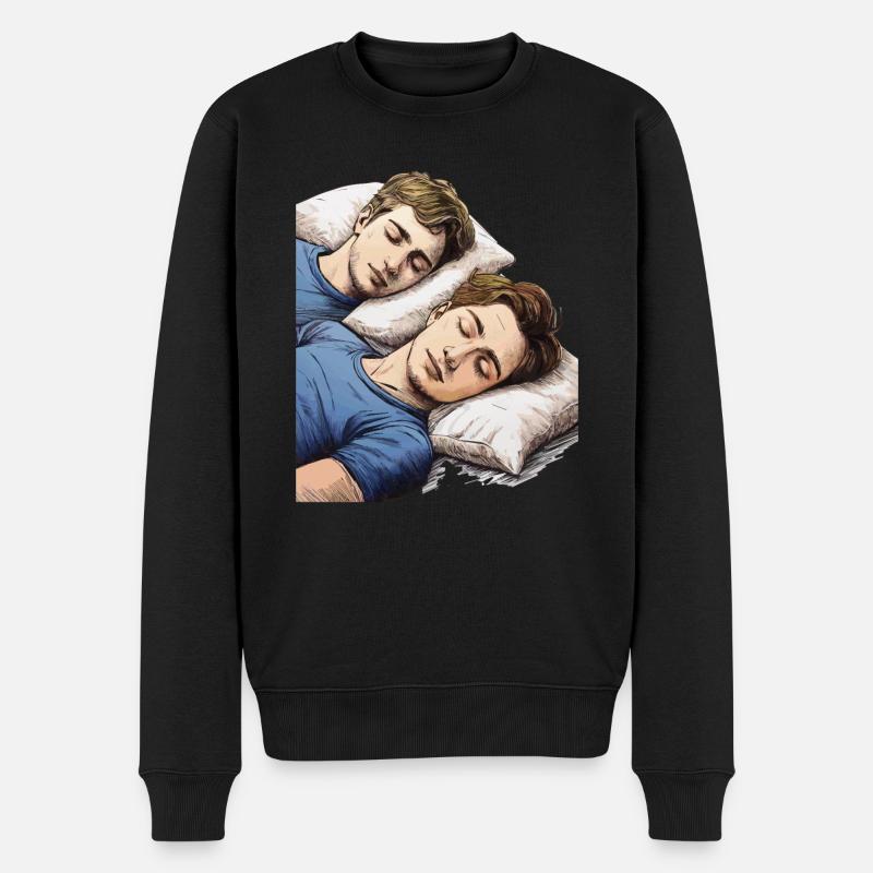 HOMMES DORMANT - Pull Premium bio Homme - noir