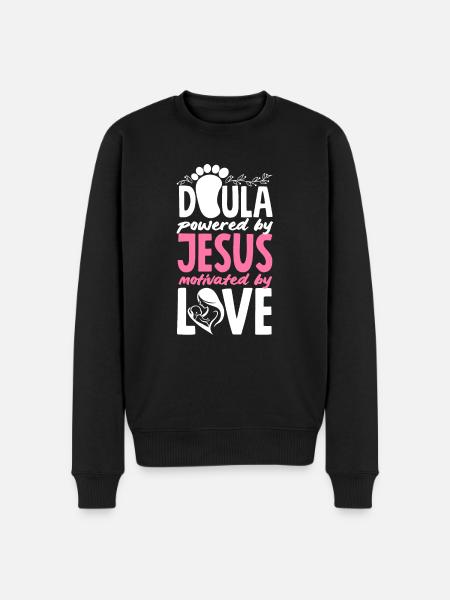 Doula Gift Doula Doulas - Men's Premium Organic Jumper - black