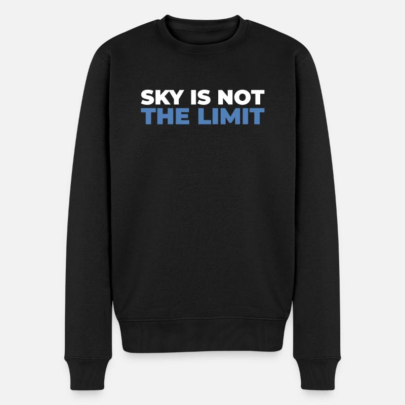 Paramotor paragliding - Men's Premium Organic Jumper - black