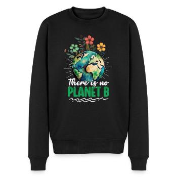 Jour de la Terre non Planète B Journée de l’environnement Jour de la Terre - Pull Premium bio Homme - noir - Devant - Nico (187cm)