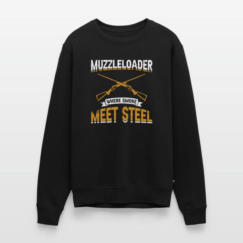 Vorderlader Muzzleloader Muzzle Loading Männer Premium Bio Pullover