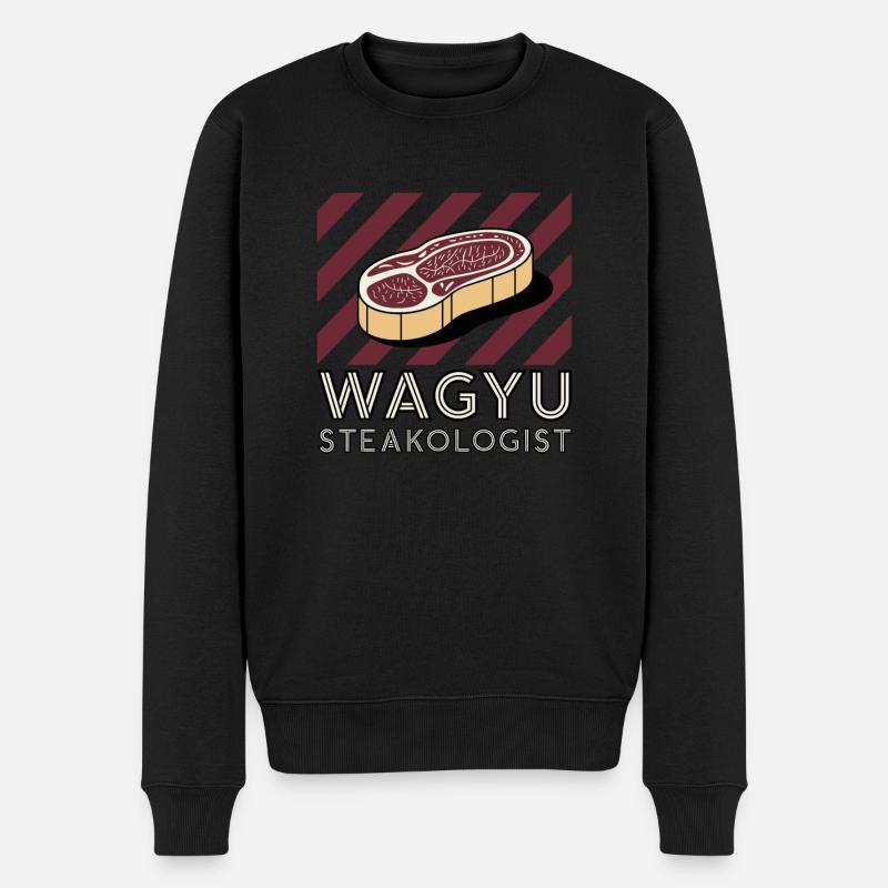 Wagyu Steak - Pull Premium bio Homme - noir