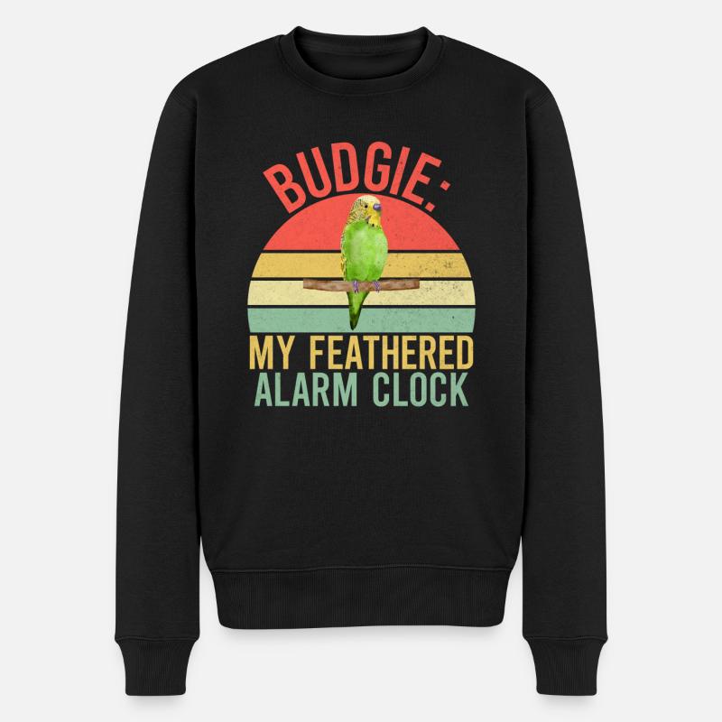 Cadeau de perruche - Pull Premium bio Homme - noir