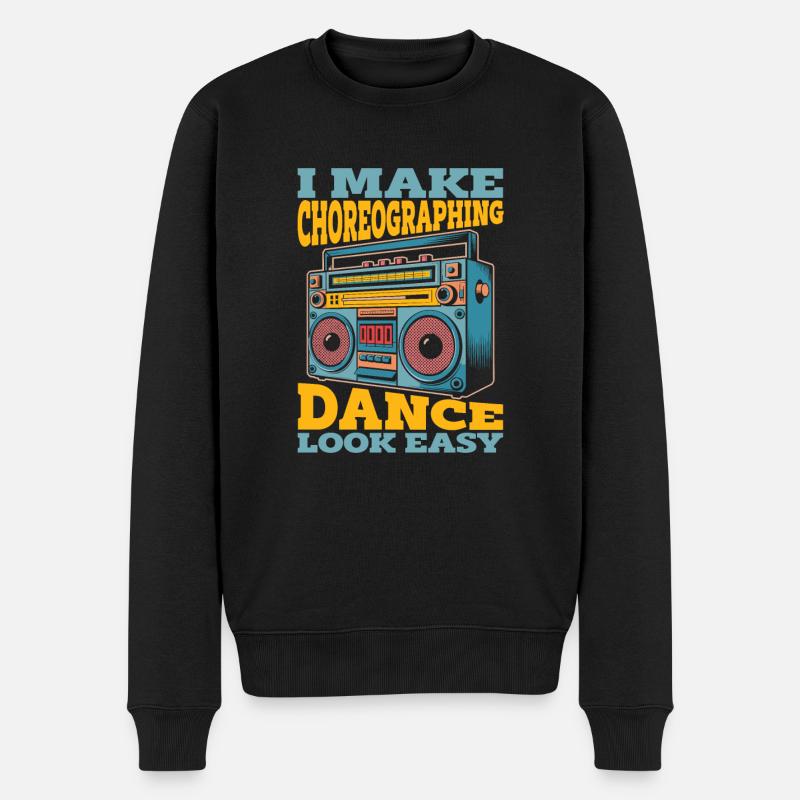 Chorégraphe - Pull Premium bio Homme - noir