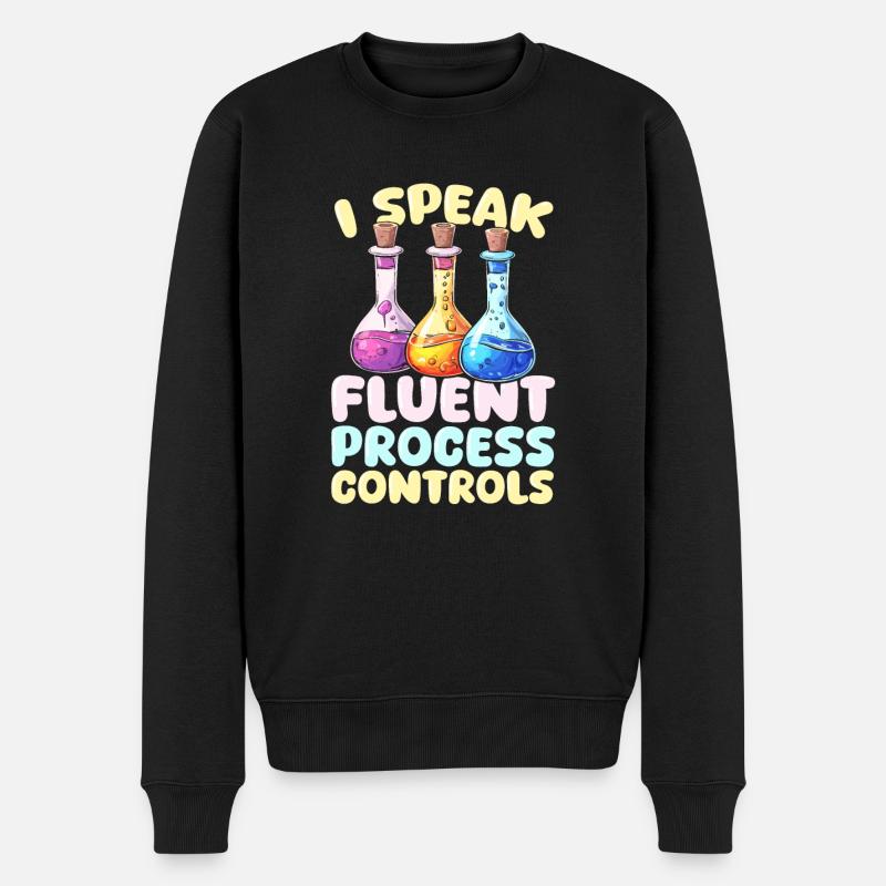 Opérateurs chimiques - Pull Premium bio Homme - noir