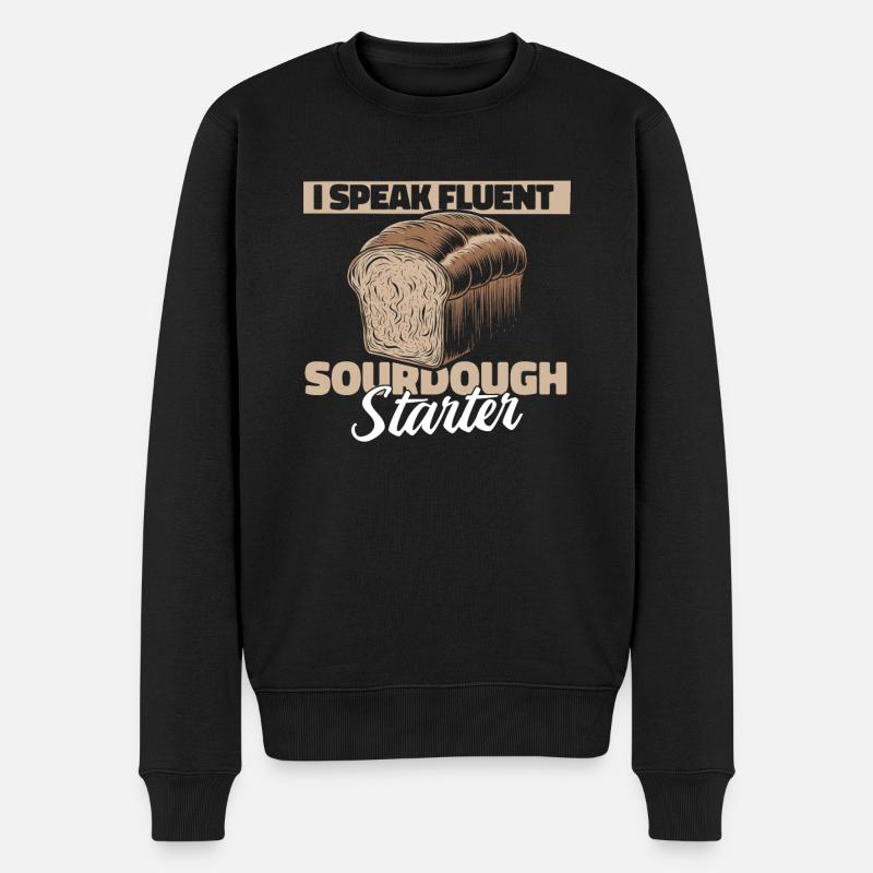 Bäcker - Männer Premium Bio Pullover - Schwarz