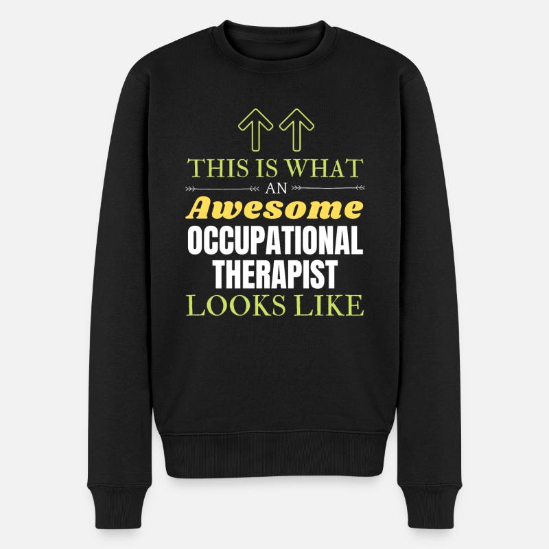 C’est ce qu’un ergothérapeute génial Loo - Pull Premium bio Homme - noir