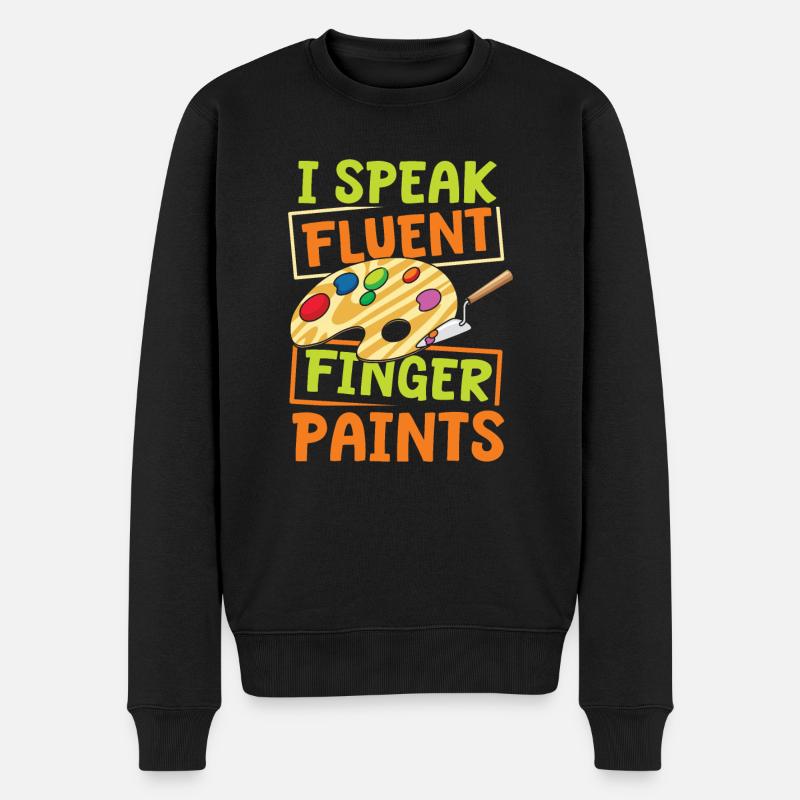 Éducateur de la petite enfance - Pull Premium bio Homme - noir