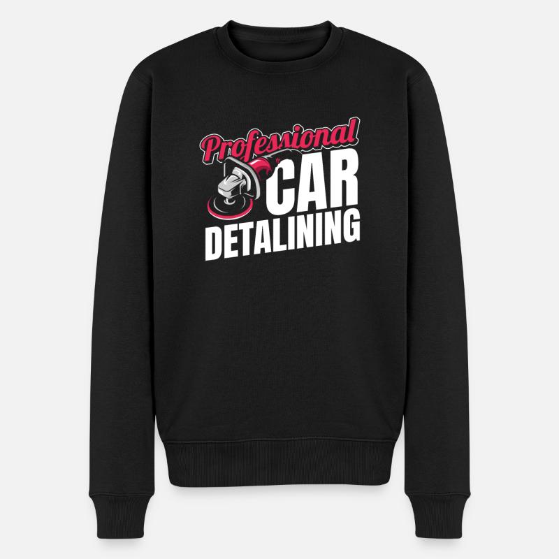 Autoaufbereiter - Männer Premium Bio Pullover - Schwarz