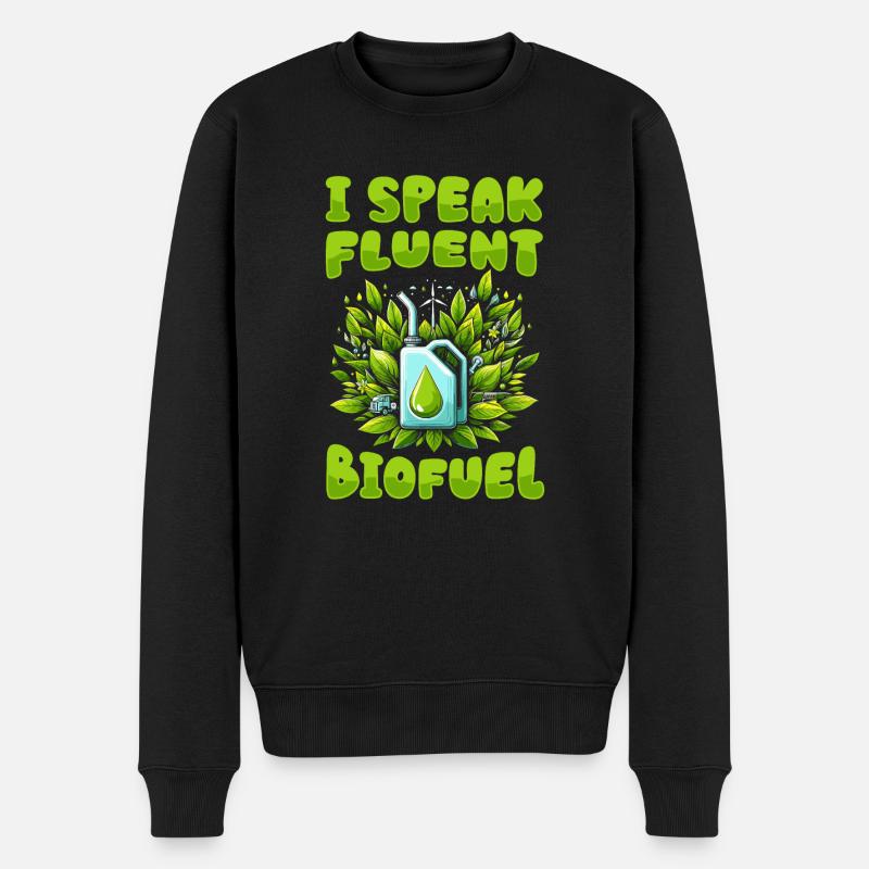 Technicien en biocarburants - Pull Premium bio Homme - noir