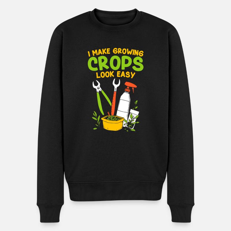 Agronome - Pull Premium bio Homme - noir