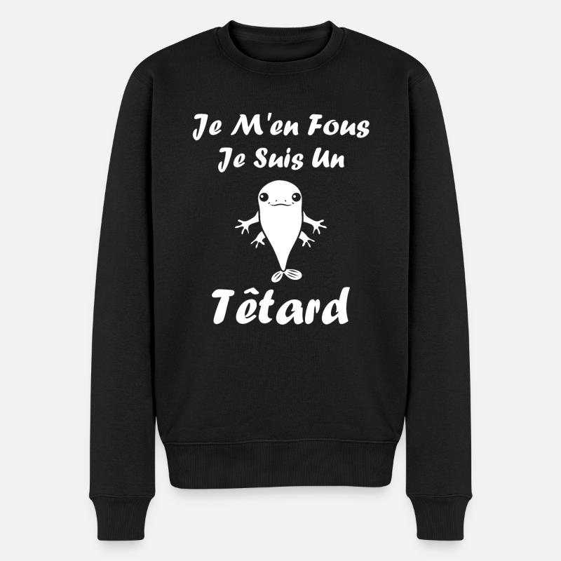 Têtard - Pull Premium bio Homme - noir