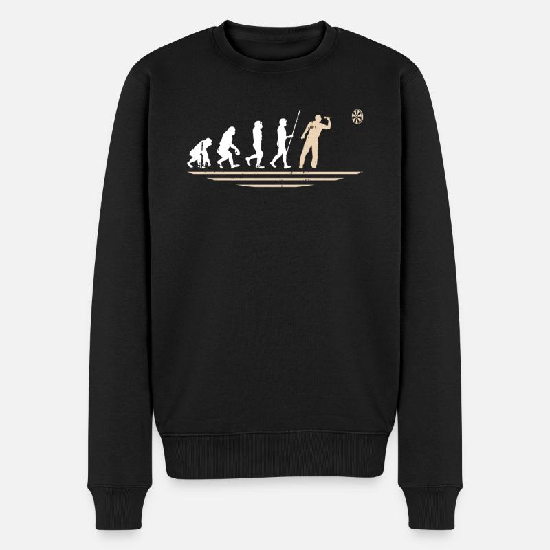 Dart d’art Dart d’évolution - Pull Premium bio Homme - noir
