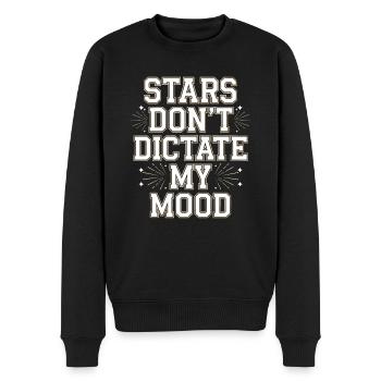 Astrologie-skeptiker: Kritisches Denken - Männer Premium Bio Pullover - Schwarz - Vorne - Nico (187cm)