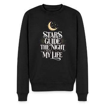 Astrologie-skeptiker: Kritisches Denken - Männer Premium Bio Pullover - Schwarz - Vorne - Nico (187cm)